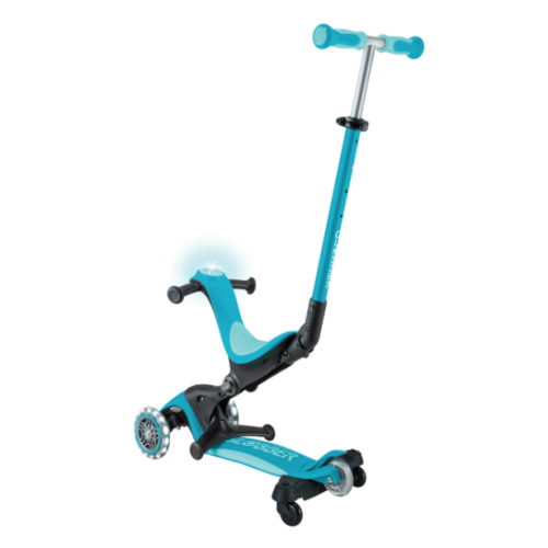 GLOBBER GO UP DELUXE LIGHTS 360 °三合一可摺疊兒童滑板車